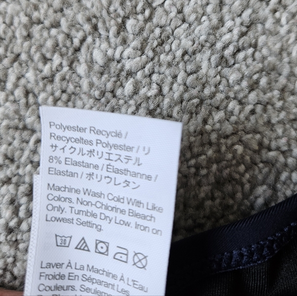 J.Crew plus one shoulder bow tie one piece swimsuit, 24, blue - Picture 8 of 8